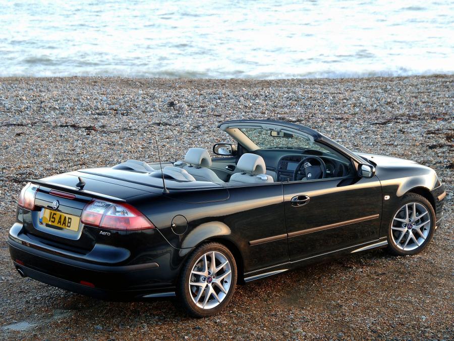  Saab 9-3 Aero Convertible 2003 года  (UK) (фото 2 из 11)